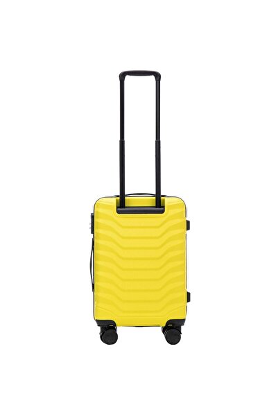 wings Troler de cabină PEAFOWL 38L galben, din ABS, cu încuietoare și roți