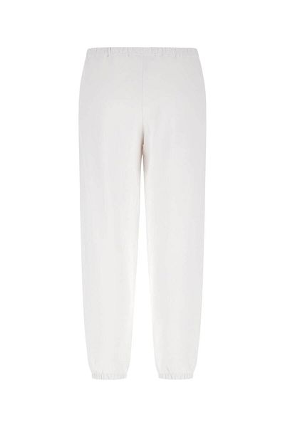 Guess Jogger alb brodat cu flori Zoey pentru damă