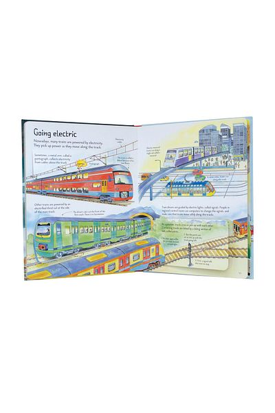 Usborne See Inside Trains