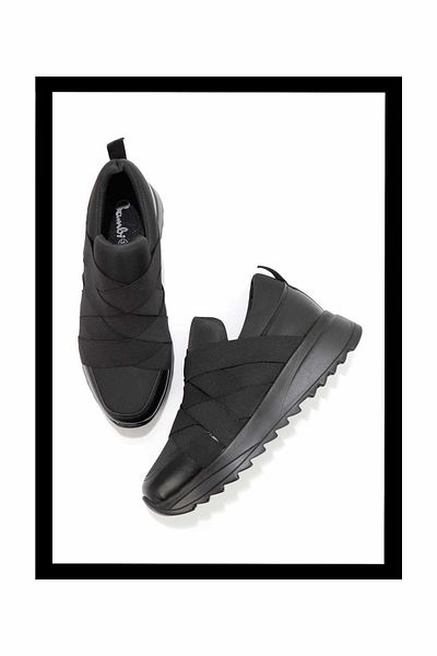 Bambi Black Black Women's Sneaker K 01311000109