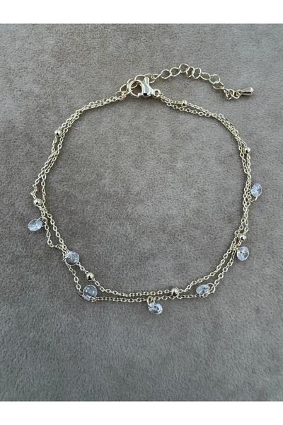 simplicist Minimal Taşlı Zarif Halhal