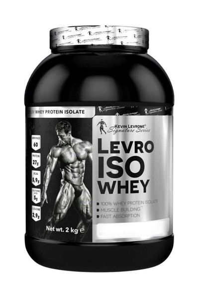 kevin levrone Levro Iso Whey, 100% Whey Protein Isolate, Bunty Flavor, 2kg