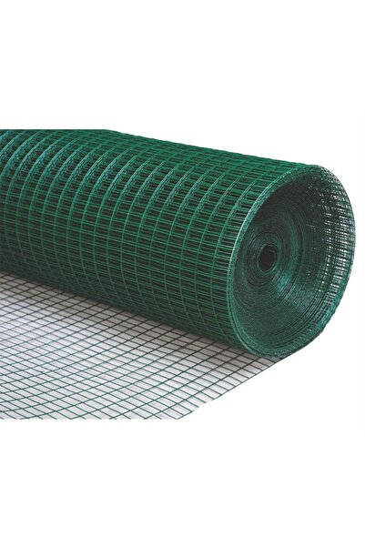 EMİRHANNALBUR PUNTALI TEL PVC KAPLI BAHÇE TELİ 12 X 12 MM DELİKLİ 1,5 MT X 25...