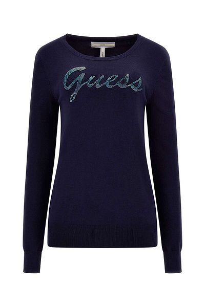 Guess Ls Rn Helene Women's Sweater