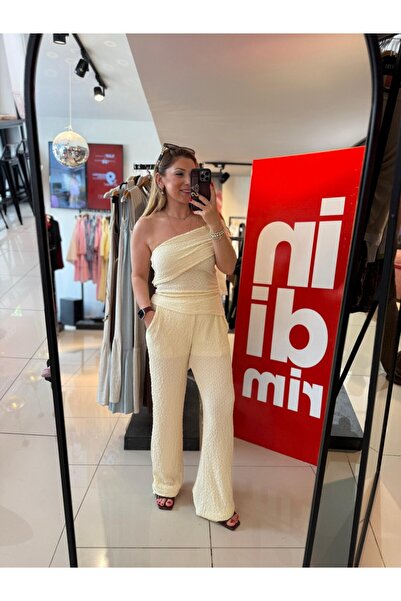 Hotfashion One Shoulder Viral Suit