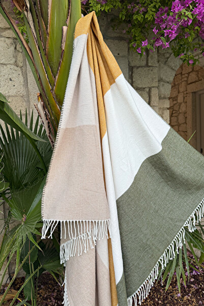 PASIONI بطانية سكوتش كريم Pas2