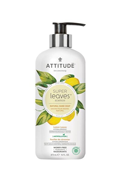 Attitude Attitude Super Leaves Lemon Leaf Liquid Hand Soap, 473 ml