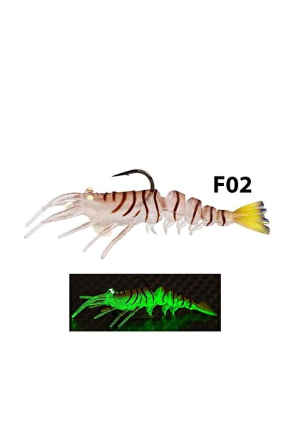 Fujin Shrimper 75mm 8.5gr Silikon Karides - F02 Tiger