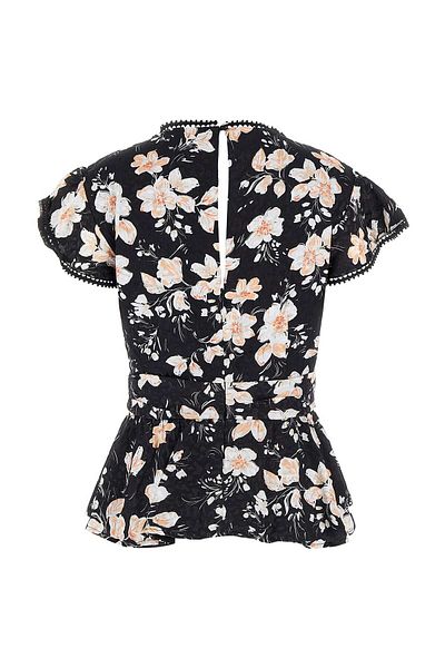 Guess Top peplum pentru femei Ema