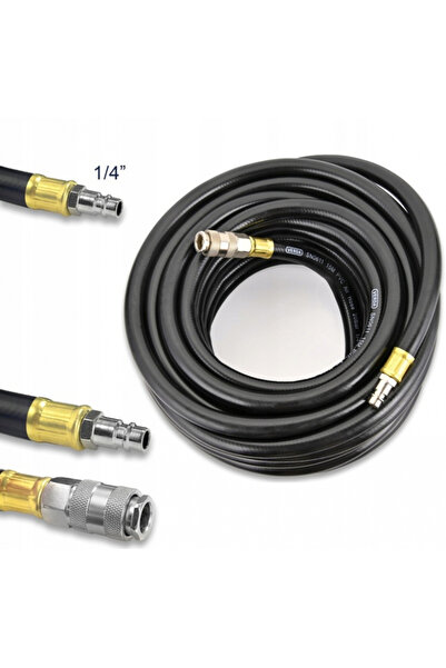 ORYX Furtun pneumatic din cauciuc cu inserție 10X17MM, 15 metri pentru aer co...