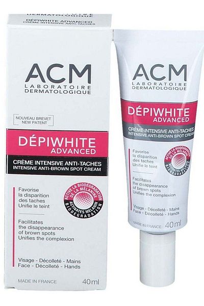 ACM Laboratoire dermatologique Acne Laboratories Dermatologic Cream Spot Depiwhite Advanced Intensive Anti-Brown Spots from ASM, 40