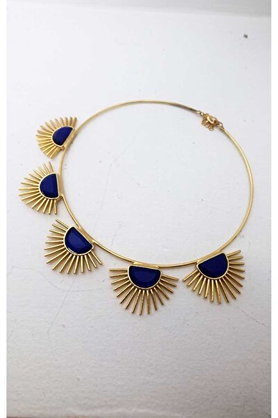 BYP Atelier قلادة سولاريست باللون الأزرق