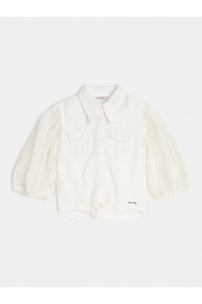 Guess Cotton Girl's Regular Fit Shirt