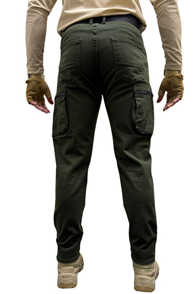 Polviton Ανδρικό παντελόνι Cargo Tactical Combat με πλαϊνές τσέπες