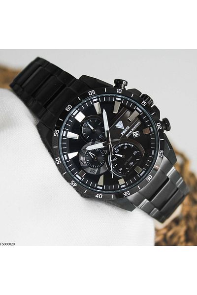 Fiesta Fs000020 Men's Wrist Watch with Steel Band