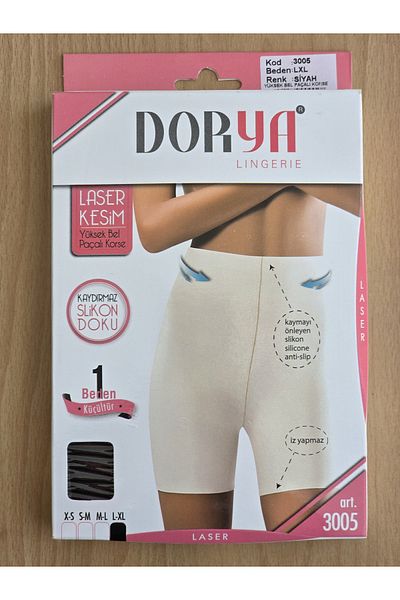 ENDAMIM Laser Cut Waist to Silicone Underbust Panty Corset