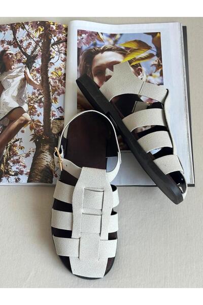 Zuum Sandale Altura Lattice pentru damă - piele intoarsa gri piatra