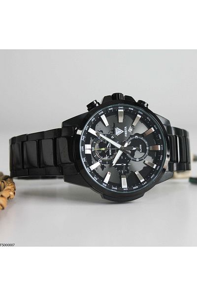 Fiesta Fs000007 Men's Wrist Watch with Steel Band