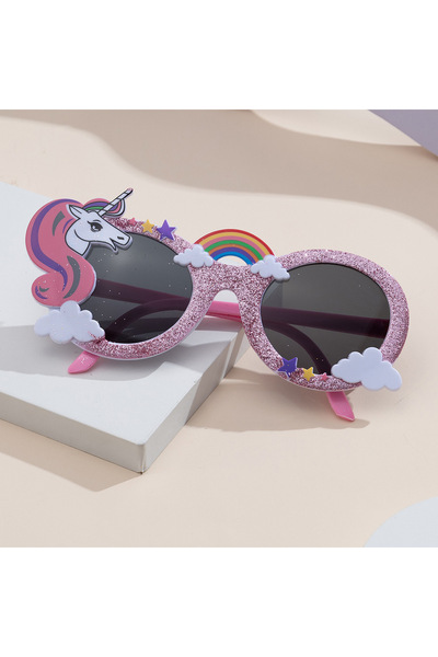 Choice1 نظارات زخرفية للحفلات بألوان قوس قزح أرجوانية نابضة بالحياة، نظارات د...