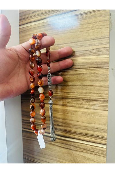 ÇELİKSİLVERTAKI Silver Tasseled Katalin Rosary