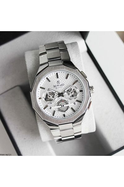 Reward Rwa146721 Men's Wrist Watch with Steel Band