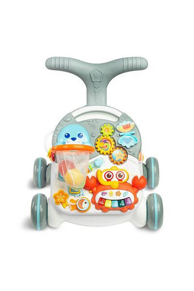 TOYZ 2-in-1 Baby Walker and Activity Table Toyz Sparq, Grey