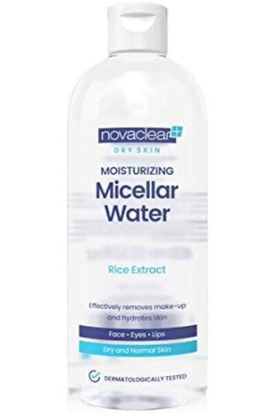 Novaclear ماء ميسيلار مرطب بخلاصة الأرز - 400 مل