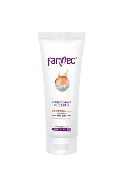 Farmec Crema de maini cu glicerina Farmec, 150ml