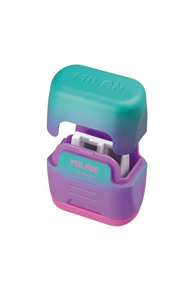 Milan Milan Sunset Mechanical Double Pencil Sharpener with Reservoir,