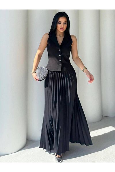 hepimiz alalım Skirt Vest Suit