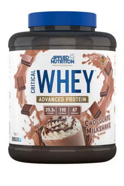 applied nutrition Critical Whey Protein Powder 2kg - 67 Servings Chocolate Milkshake