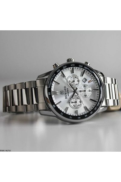 Reward Rwa146761 Men's Wrist Watch with Steel Band