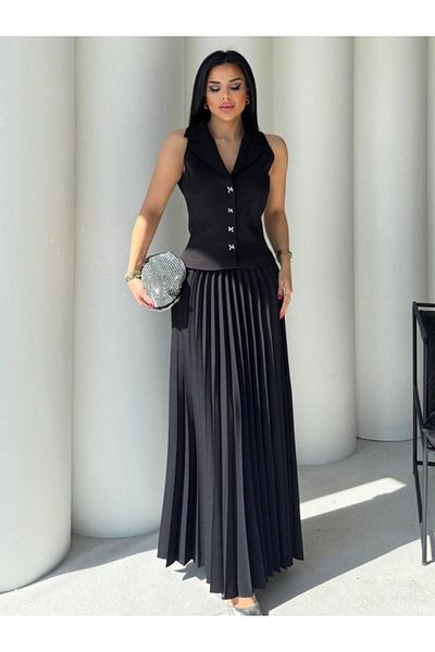 hepimiz alalım Skirt Vest Suit