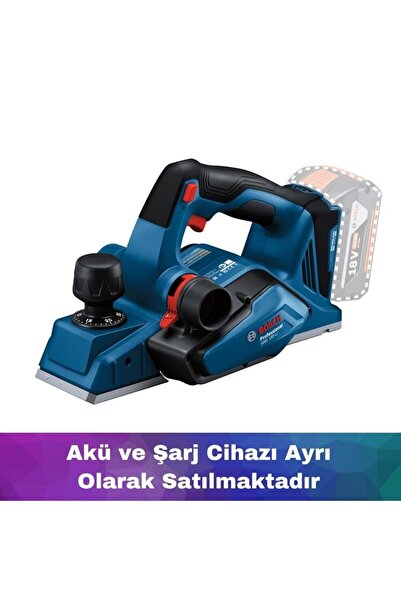 Bosch GHO 185-LI Professional El Planyası Solo (Akü ve Şarj Cihazı Dahil Deği...