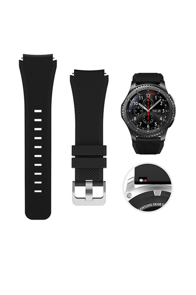 Choice سوار 22 مم لون 7 20 مم 22 مم لساعة 3 4 5 46 مم/42 مم/نشط 2 جير S3 فرونتير/S2/سبورت سيليكون...