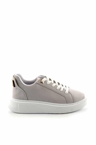 Bambi Damen-Sneaker aus grauem Wildleder K 01824211602