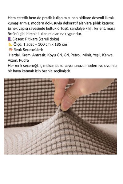 uzhanem jacquard fabric, used for dirt cushion cover seat cover, thick elastic 100cm x 185cm