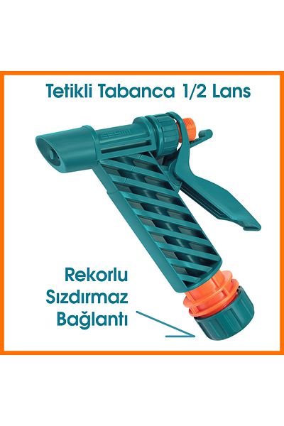 sayım plastik Σετ σωλήνων άρδευσης κήπου 15 μέτρων |   Κιτ πλυντηρίου με σκανδάλη πιστολιού και σύνδεση βρύσης με σφιγκτήρα