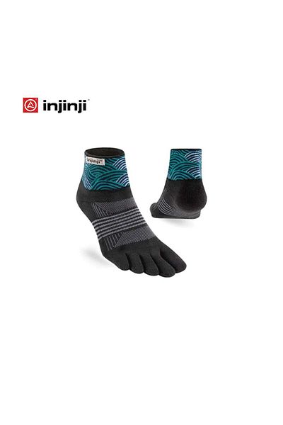 injinji Five Fingers Women Mini Crew Socks - Artist Limited Edition
