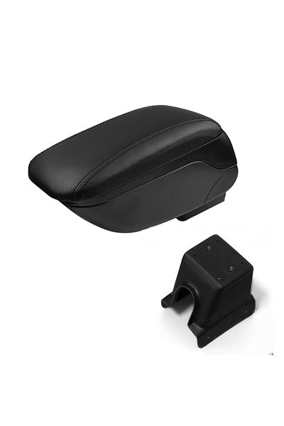 AVR AVR® armrest for Dacia Logan Sandero (2004-2020) HL model, black, eco-leather