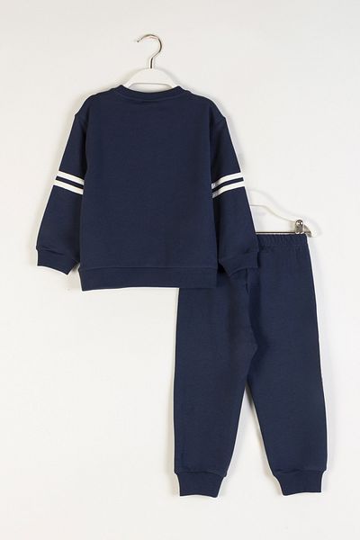DMB BOYS & GIRLS Printed Stripe Soft Cotton Baby Boy Tracksuit Set