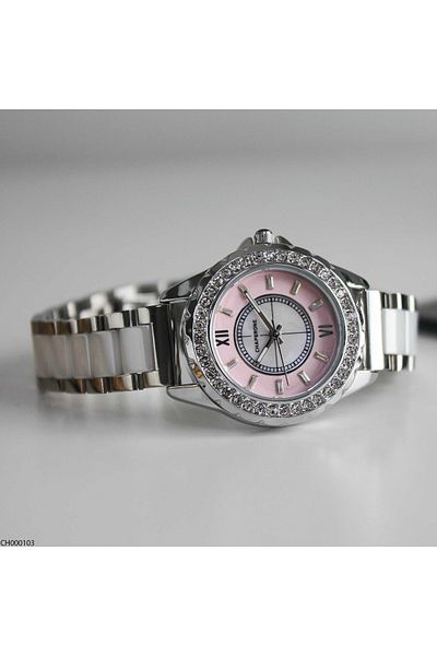 Chaperone Cp000103 Women's Wrist Watch with Steel Band
