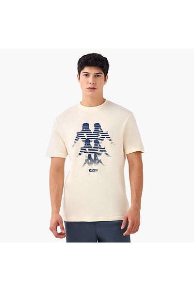 Kappa Kappa Logo Print Crew Neck T-shirt
