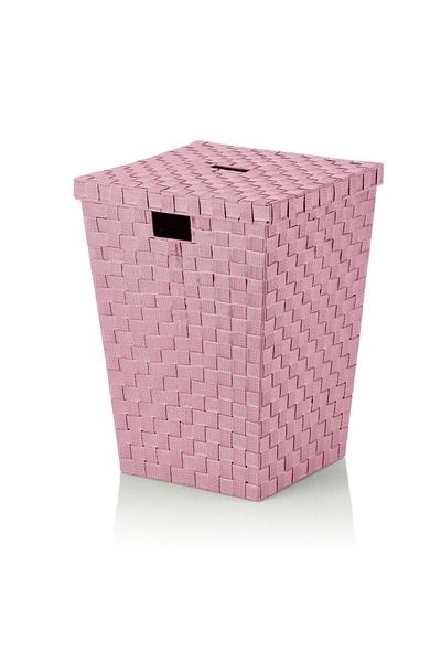 Kela ALVARO old laundry basket pink