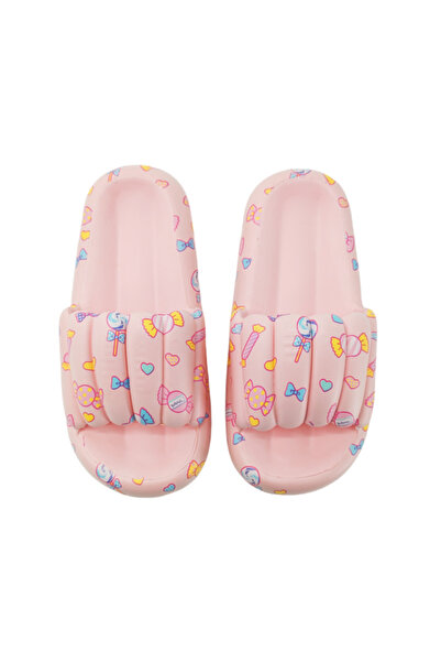 OEM Women's cheerful slippers, with a cute pattern, with a platform, made of EVA material, H675