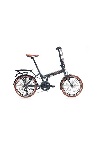 Carraro Flexı 121 Katlanır Bisiklet 350h 20 Jant 21 Vites Mat Viola-bakır