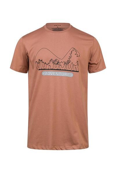 2AS Tricou cu gâtul O pentru bărbați cu imprimeu Alex 016