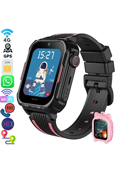 wirsen Kids Smartwatch, 4G, GPS, WhatsApp, SOS Button, Video Call, IPS Touchscreen 1.69", SIM Slot,