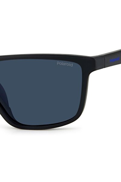 Polaroid Ανδρικά Γυαλιά Ηλίου PLD 7044 0VK/C3, Μαύρα, Ορθογώνια, 60 mm