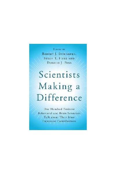 Cambridge University Press Scientists Making a Difference, Robert J Sternberg